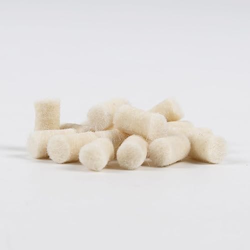 Miniatura 9 de Cleaning Cotton Wool Felt Cleaning Pellets for Maintenance .22.177.25 Caliber 300 Counts with Storage Box