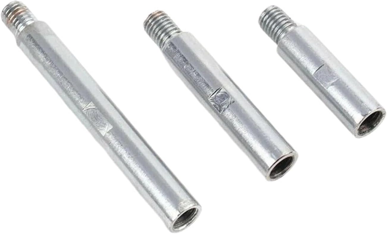 Adapter for Angle Grinder Angle Grinder Holder 3Pcs/Set Angle Grinder Polisher Extension Rod M14 Adapter Connecting Rod Grinding Connection Adapter Power Tool Accessories