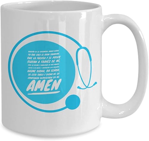 Miniatura 4 de Regalo para enfermera  Taza de Cafe para enfermeros  Regalo perfecto para graduados, profesionales de la salud y estudiantes de enfermeria  Vaso co,