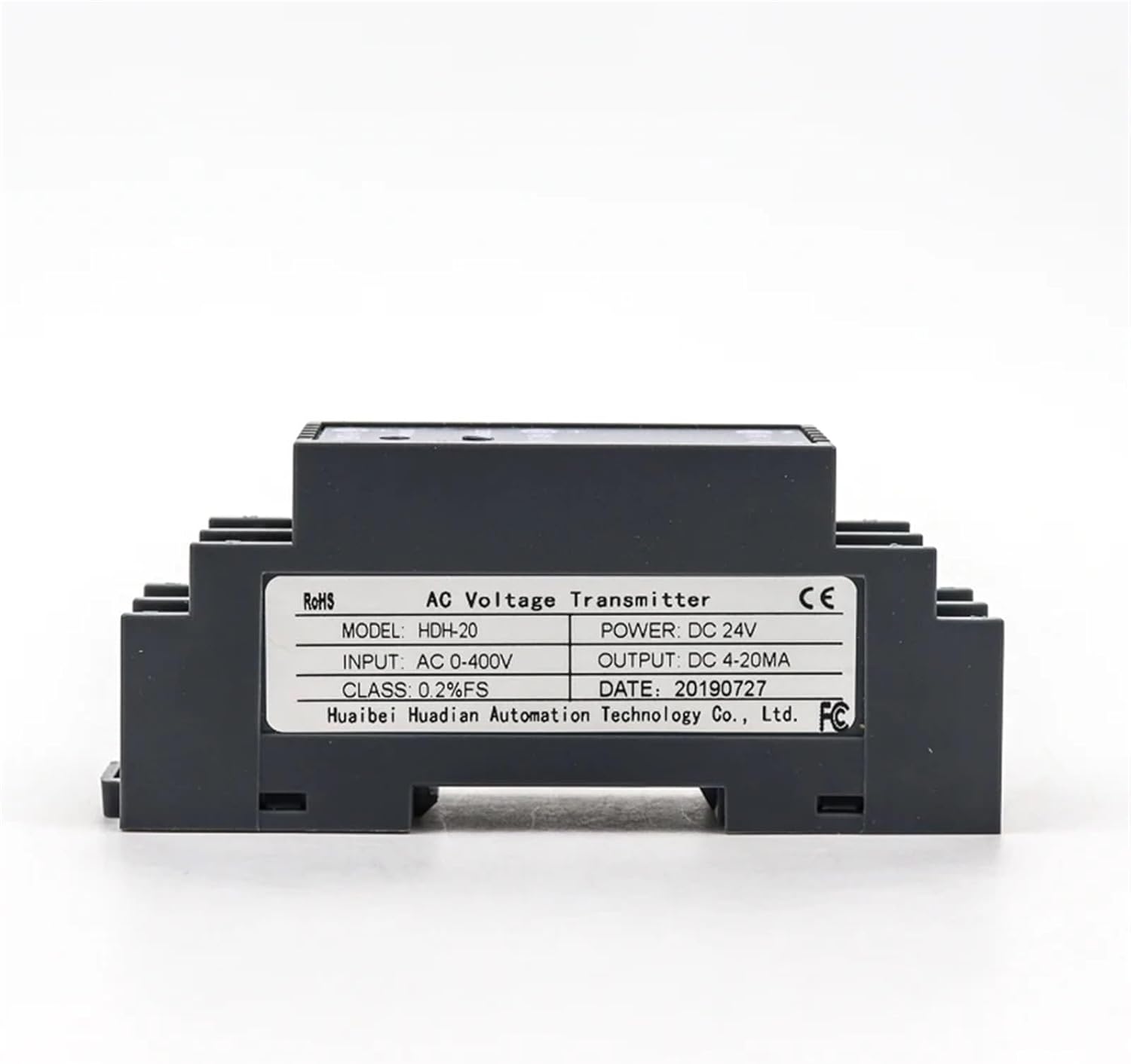 Single Phase AC Current transducer / 0-5A / 4-20mA Isolated modules / 0-10A Voltage transducer(AC Current,Input 0-5A_12-28VDC Power_Output 0-20MA)