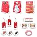Ulikey 30 pcs Calendario de Adviento Navidad, Bolsa de Regalo, Papel Regalo...