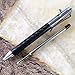 SMOOTHERPRO Carbon Fiber Bolt Action Pen with Stainless Steel Barrel Clip for EDC Signature Business Office Premium Ballpoint Pen Gift(CT020)