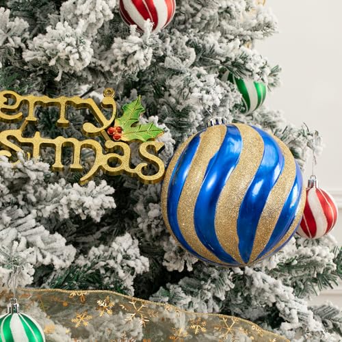 6-Blue-and-Gold-Christmas-Ball-Ornaments-Set-4-Pcs-Extra-Large-Xmas-Tree-Decoration-Shatterproof-Luxury-Decorative-Hanging-Ornament-Bulk-for-Party-Holiday-Wreath-Garland-Home-Decor 6 Blue and Gold Christmas Ball Ornaments Set 4 Pcs Extra Large Xmas Tree Decoration Shatterproof Luxury Decorative Hanging Ornament Bulk for Party Holiday Wreath Garland Home Decor