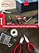 Apollo Tools 170 Piece Household Tool Kit with Carrying Toolbox and Essential Tools for DIY Assembly, Maintenance, Repairs and Craft for Home, Office, Garage, or on the Road- Red - DT7103
