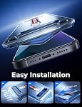 MAGIC JOHN 2 Pack for iPhone 13/14& iPhone 13 Pro 6.1 inch Tempered Glass Screen Protector, Auto Dust-Elimination,HD Clear, Easy Installation