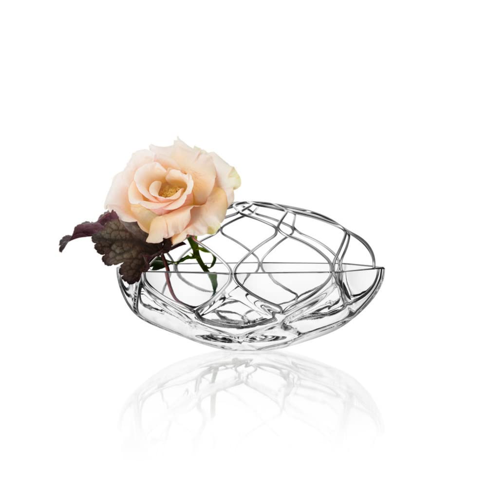 Vase Bloom Orrefors en cristal de design scandinave élégant pour salon
