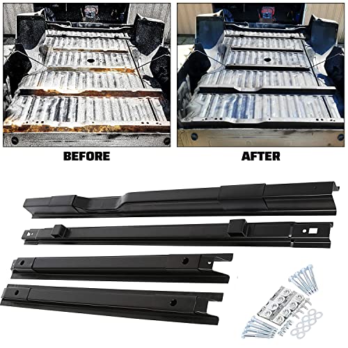 ECOTRIC Short Bed Crossmember Kit Compatible with 1999-2018 Ford F-250 F-350 F-450 Super Duty 6.75 FT Bed Replacement for BC3Z9911215B F81Z9911215BA Bed Rails by ECOTRIC - Image 9