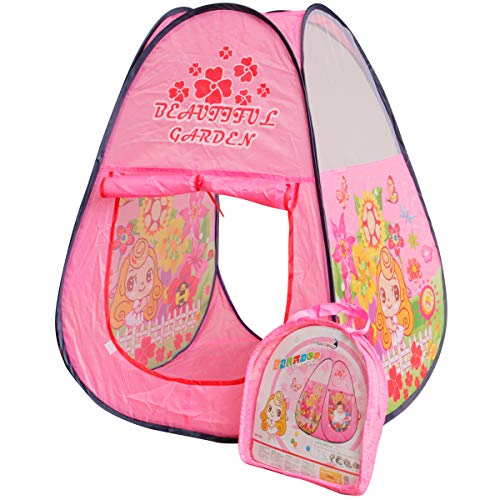 Barraca Infantil Rosa com Bolsa de Transporte, Importway