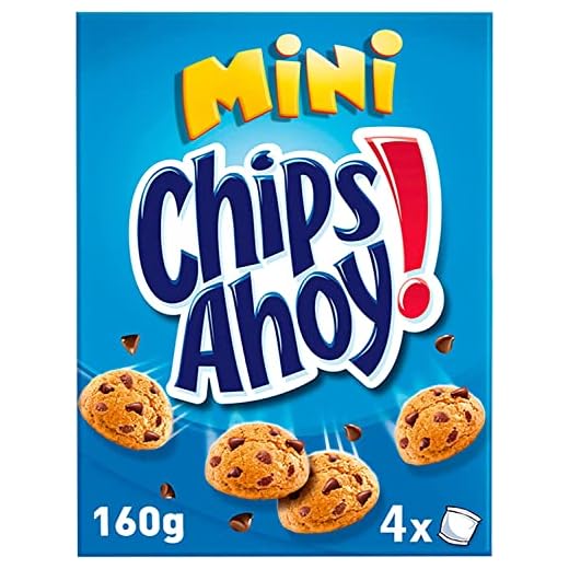 Chips Ahoy! Mini Galletas Cookies Americanas con Pepitas de Chocolate 160g