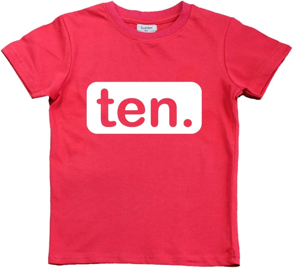 Unordinary Toddler 10th Birthday Shirt Boys 10 Year Old Boys Gifts Ten yr Tenth Birthday Tshirt Gift