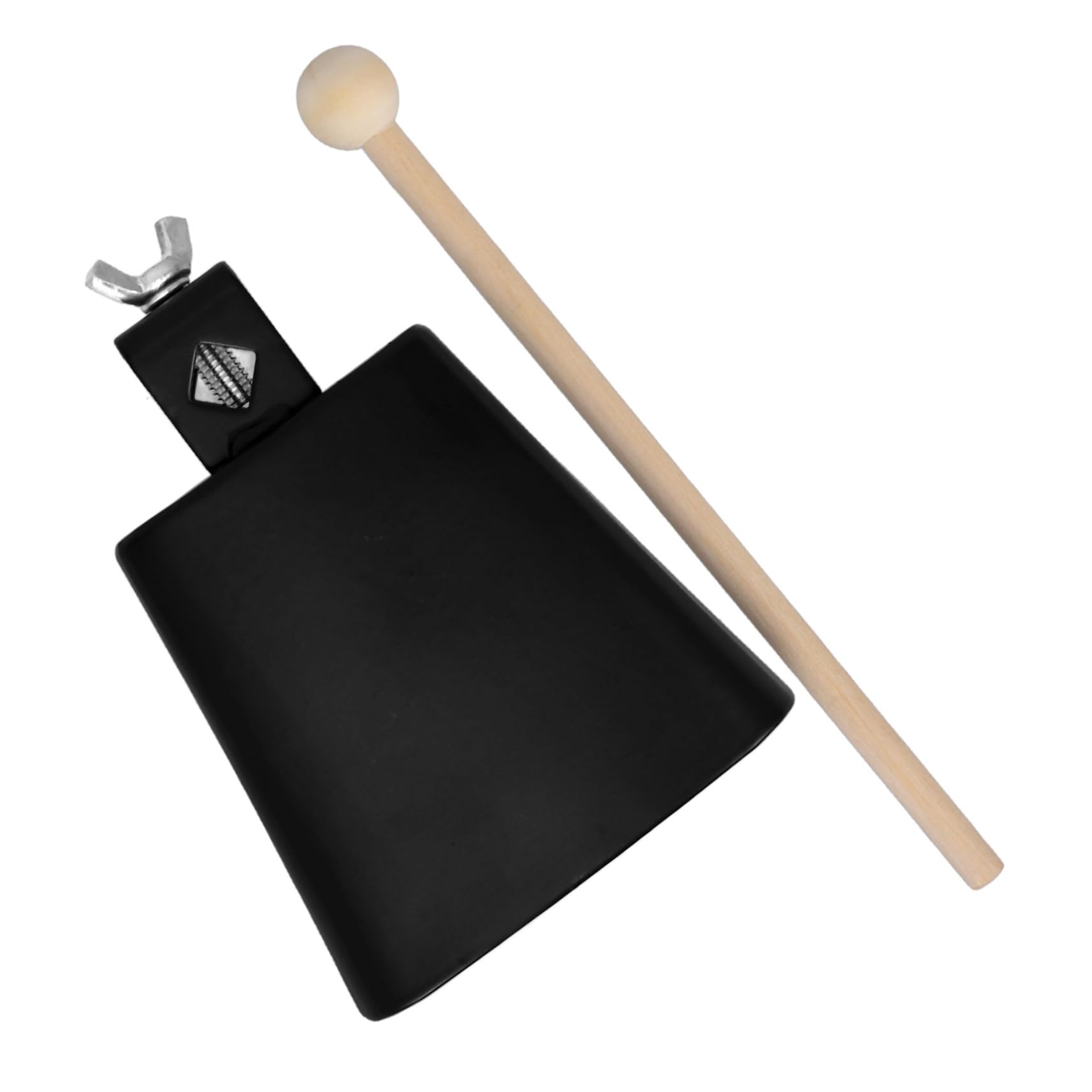 ULDIGI Cowbell Percussion for Drum Set 4 Inches Sturdy Metal Construction Drum Accessories