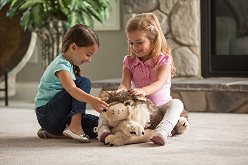 Wild Republic 82332 - Floppies, Wolf, 76 cm - Kuscheltier aus Plüsch – Bild 3