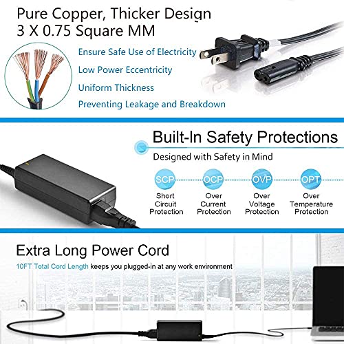 Replacement-45W-HP-Laptop-Charger-195V-231A-Power-Adapter-for-HP-Pavilion-11-13-14-15-Notebook-Power-Supply-with-Cord