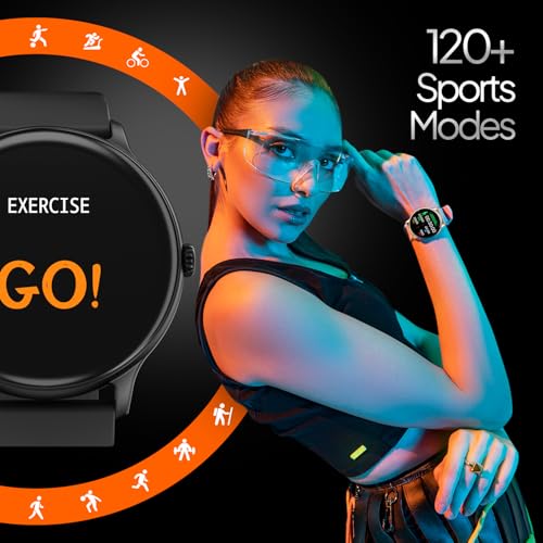 Fire-Boltt Phoenix Pro Smart Watch 1.39 inch Bluetooth Calling, AI Voice Assistant, Metal Body with 120+ Sports Modes, SpO2, Heart Rate Monitoring (Black) (Image - 5)