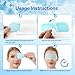 CROUVM Hydrogel Self Cooling Eye Masks, Cold Compress Eye Patches for Puffy Eyes, Fast Relief for Screen Fatigue & Eye Strain, Travel Ready Gel Eye Masks, 10 Pack Individually Wrapped