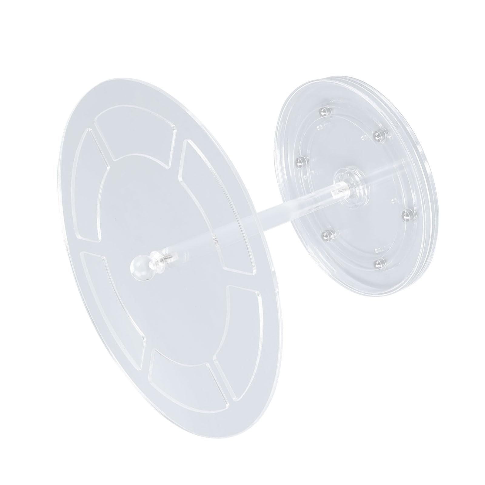 Hsioluted Clear Acrylic Headband Holder with Sturdy Base Hairband Display Stand Multifunctional Hair Accessories Organiser Stable Base Display Stand