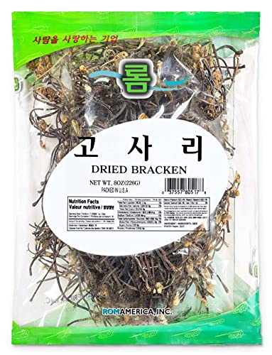 ROM AMERICA [ 8oz ] Dried Bracken Fernbraken (Gosari) 고사리