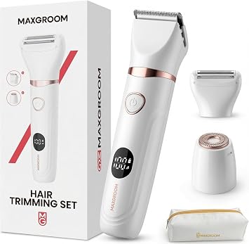 MAXGROOM Electric VIO Shaver, Women's, 3-in-1, Men's, Full Body, Electric