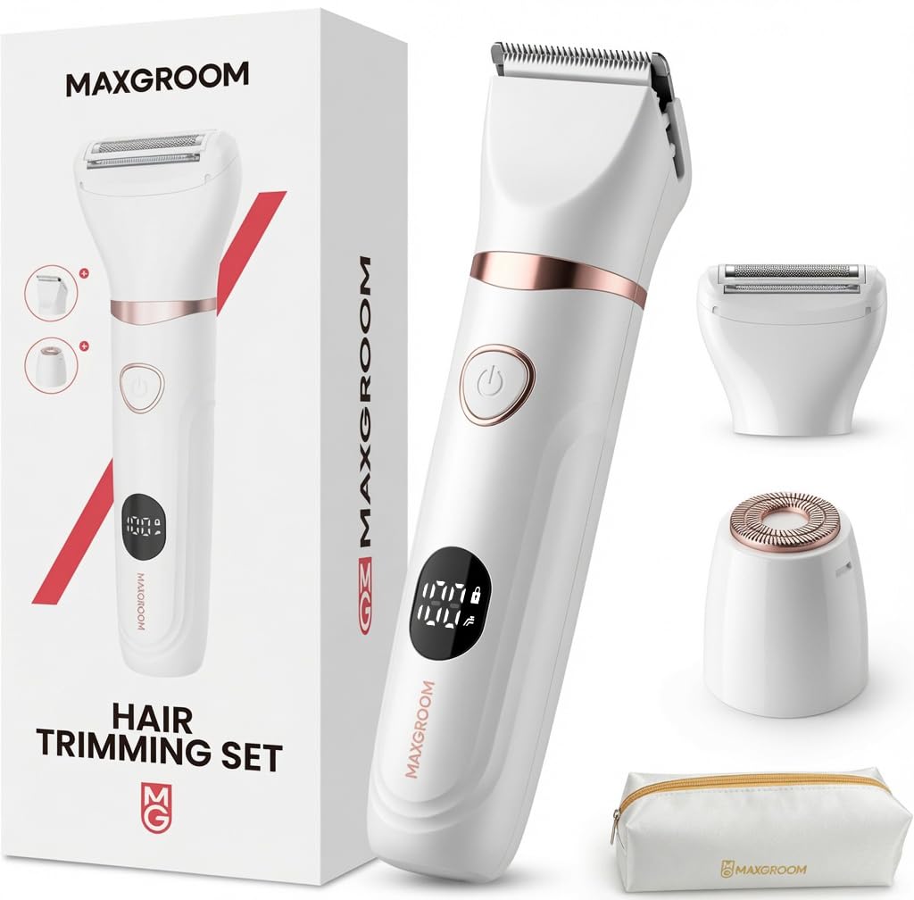 EASY GROOMER 電気シェーバー 本体 Amazon | MAXGROOM 電動 VIOシェーバー ボディシェーバー レディース