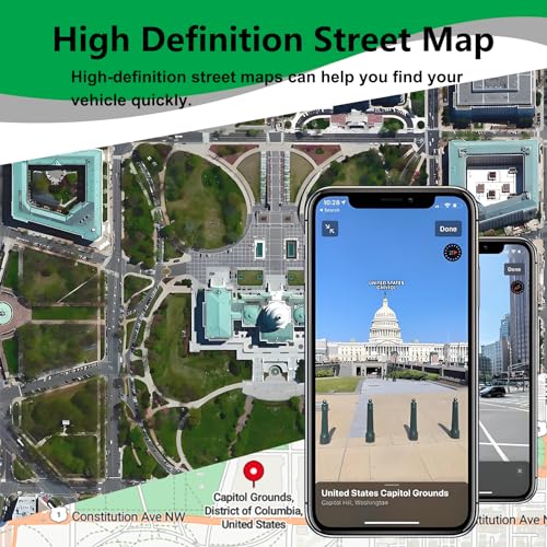 Ngxdfl Mini Gps Tracker For Vehicles,Car Gps Tracker Portable Real Time Magnetic Gps Tracking Device,Full Global Coverage Location Tracker For Kids,Dogs,Trucks/Person,No Subscription Required/No Monthly Fee thumb #1