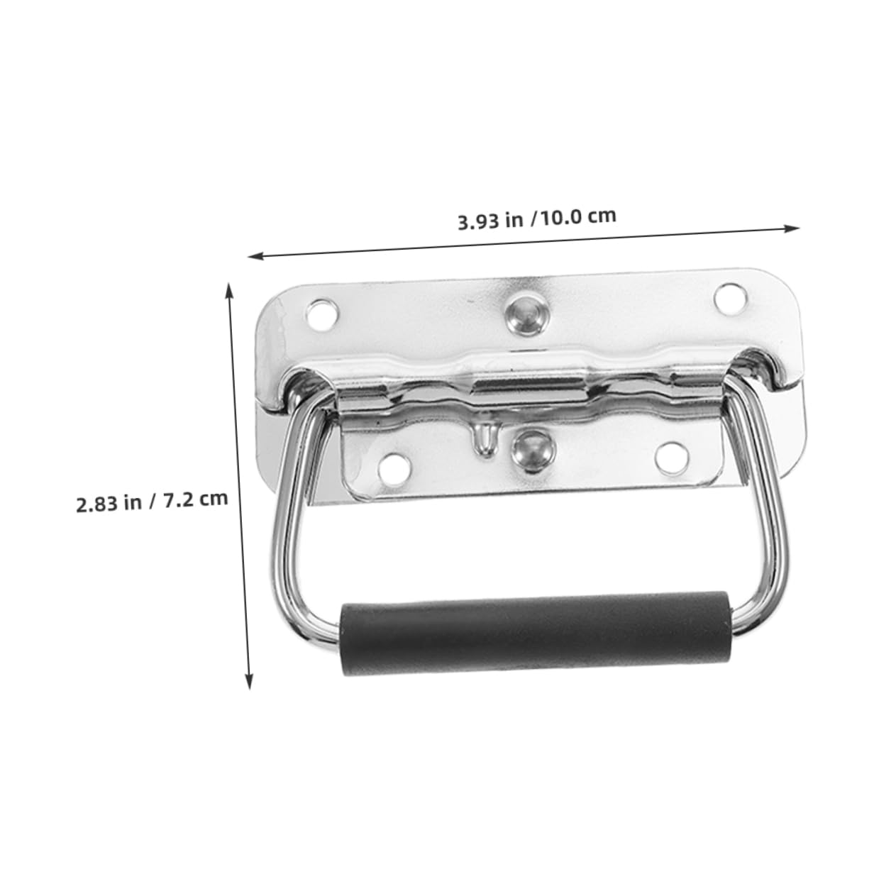 HEALLILY Elegant Wooden Ring Spring Handles: Metal Door Pulls for Cabinets Closets
