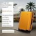 NOWI Koffer XL 94L – großer Hartschalen-Reisekoffer mit Rollen – robuster Trolley, Zahlenschloss, Ultraleicht, Suitcase Luggage rollkoffer groß 23kg (Gelb, XL)
