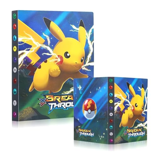 Classeur Pour Cartes Pokémon 30 Pages – Album De Collection Imperméable 240 Pochettes, Protège Vos Cartes
