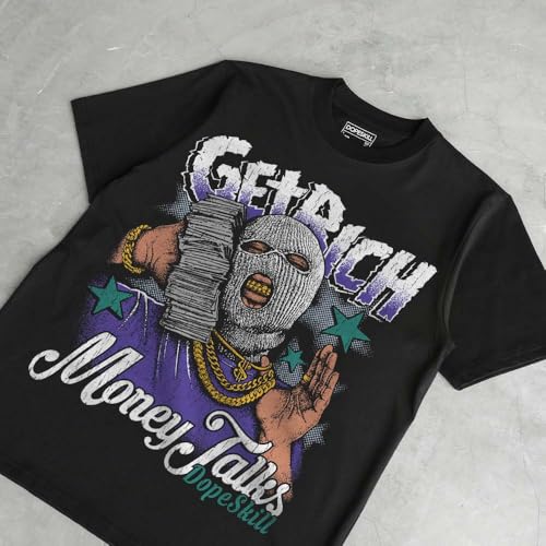 Image of DopeSkill Graphic Tee Streetwear Hip Hop Hypebeast Street Style Unisex T-Shirt Sneaker Colour Matching Shirts Cool Flexing