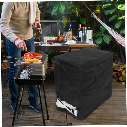 Housse congélateur vertical bâche protection Oxford imperméable - 8