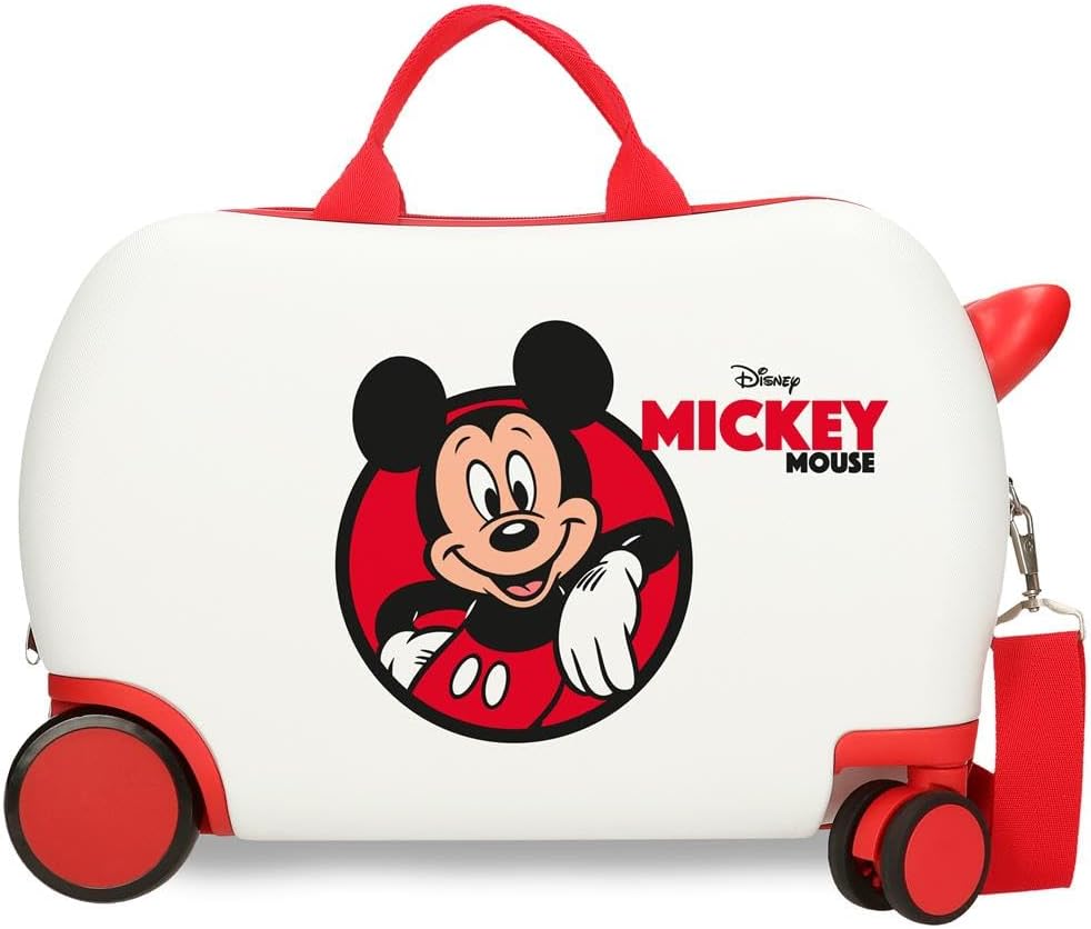 Disney Minnie Party Joumma Cabin Valigia per bambini Valigia rigida in ABS con lucchetto a combinazione laterale 28,4 L 2 kg 4 doppie ruote Bagaglio a mano