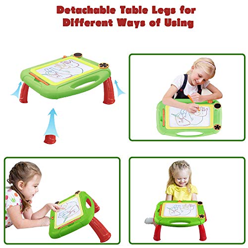 Kids Toys For 3 4 5 6 7 Years Old Boys, Toddler Magnetic Drawing Doodle Board Writing Painting For Age 3 4 5 6 Boys Birthday Gift Green #TOP2