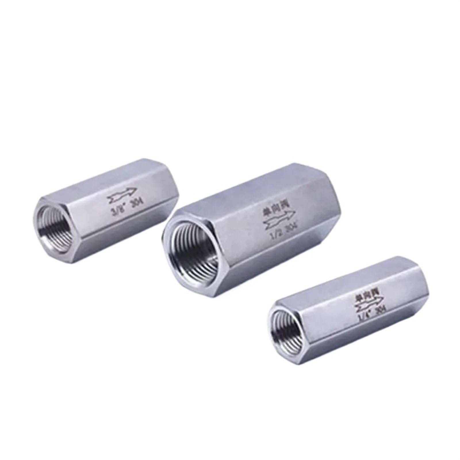 Clapet anti-retour inox 304 femelle 1/2 pour stopper définitivement les fuites de pression