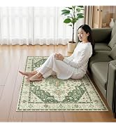 Amazon | HAOCOO ラグ ペルシャ風 90х150cm おしゃれ 約1畳 絨毯