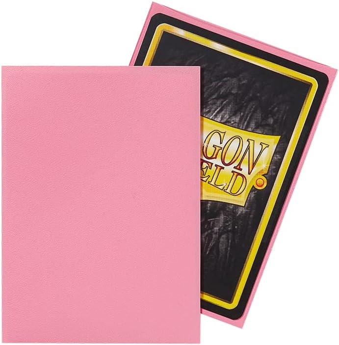 Arcane Tinman AT-11012 Dragon Shield Sleeves Matte Card Game, Pink : Toys & Games