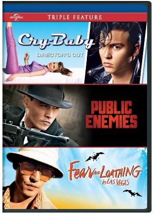 Cry-Baby / Public Enemies / Fear and Loathing in Las Vegas Triple Feature by Johnny Depp