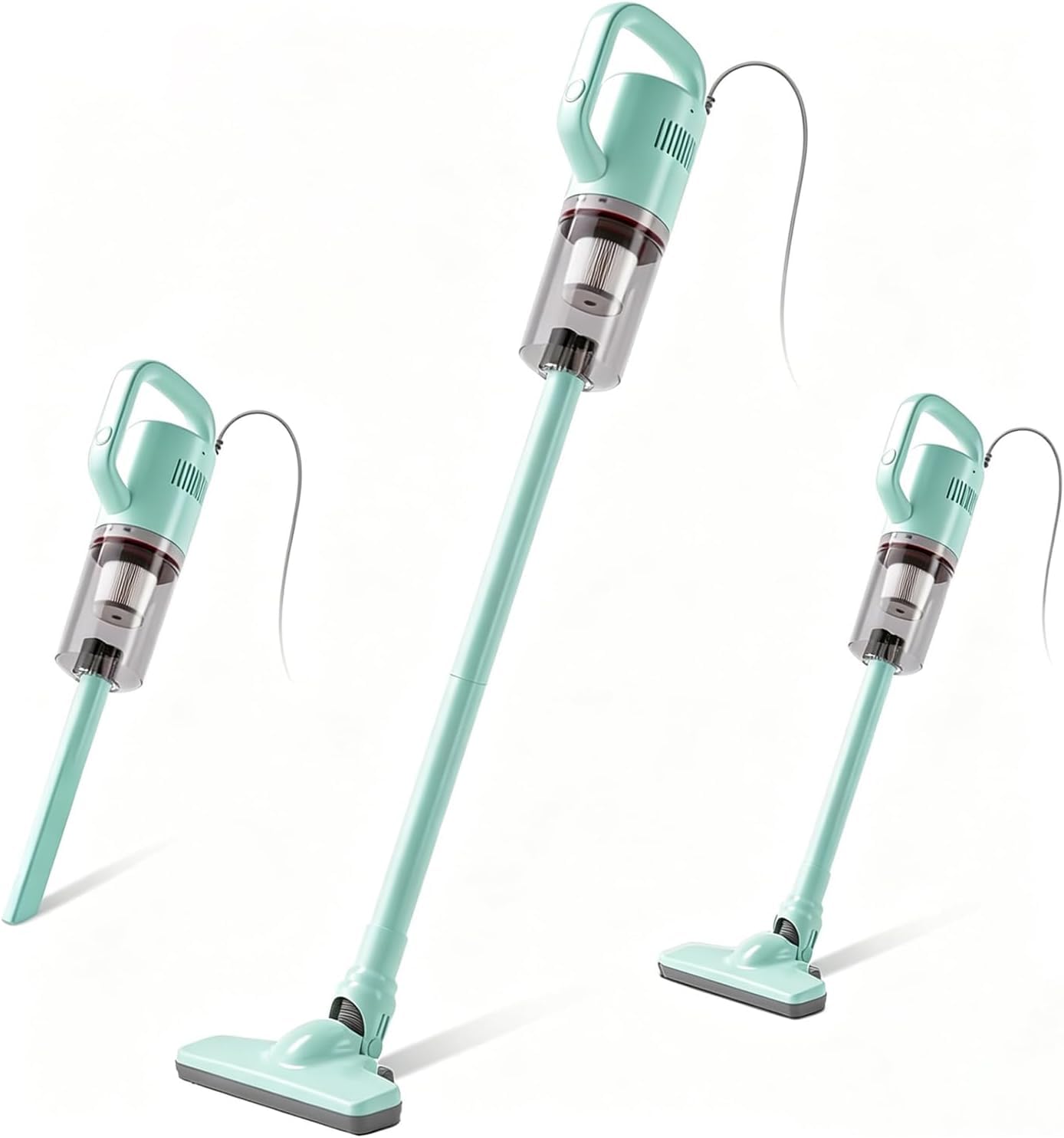 KEROMEE 13ft Corded Stick Vacuum