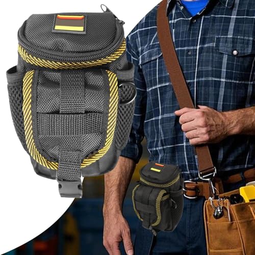 Pochette à outils d'électricien compacte pour éviter la perte de matériel sur chantier