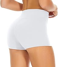 Women's High Waist Shorts Stretch Anti-Friction Hot Pants for Yoga Gym Cycling Sport