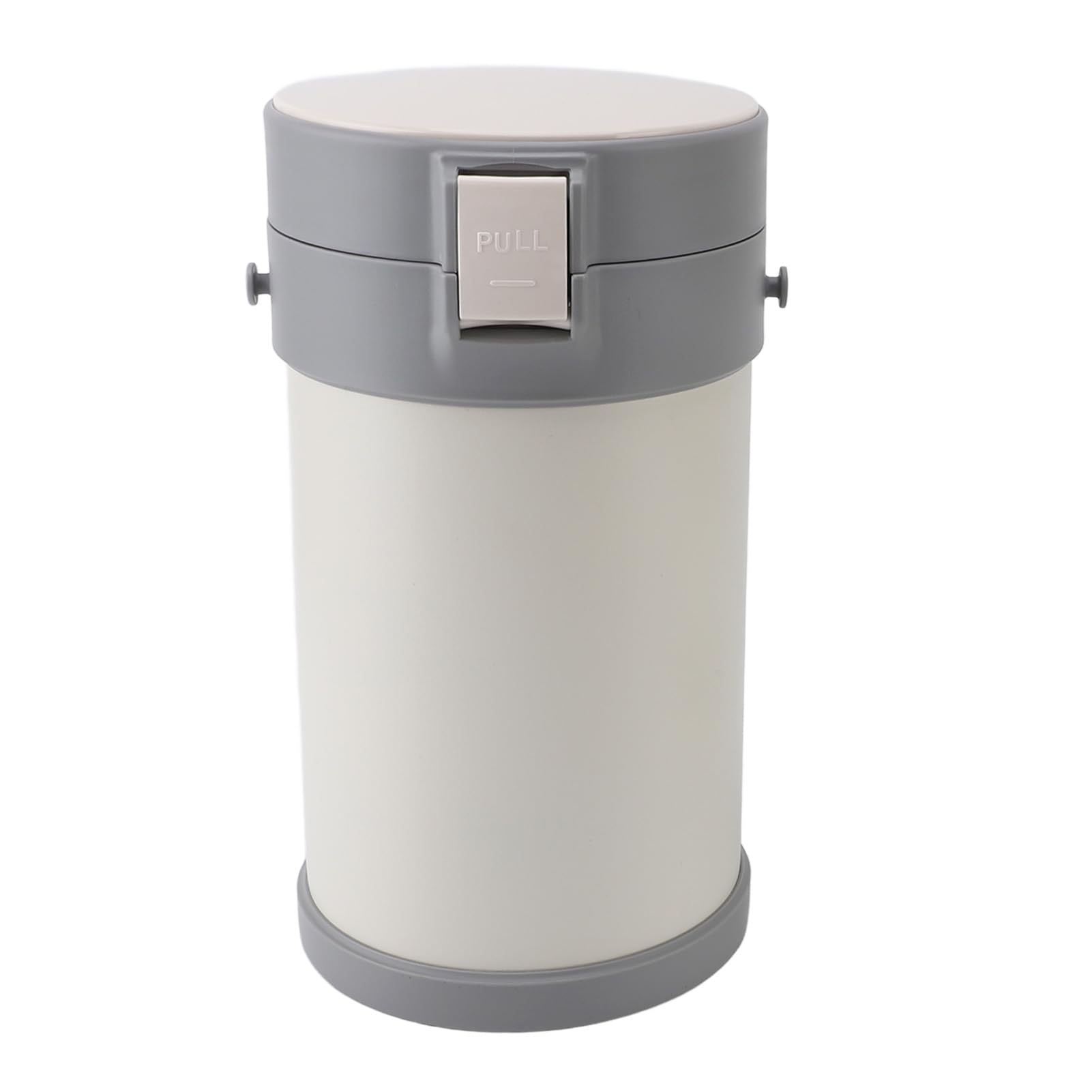 Tissting Termo para Comida 2.3L 3 Niveles, Acero Inoxidable 304 Apto para Microondas con Correa para Hombro, para Escuela Oficina (White)