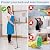 JEHONN 2 Pack Grout Brush with Long Handle 50 Inches, Swivel Floor Scrub Broom, Tile Scrubber for Cleaning Bathroom Shower Corner Kitchen Patio Baseboard