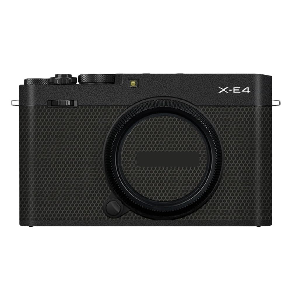 FujiFilm X-E4 protector Premium antiarañazos de alta precisión acabado piel negra 7