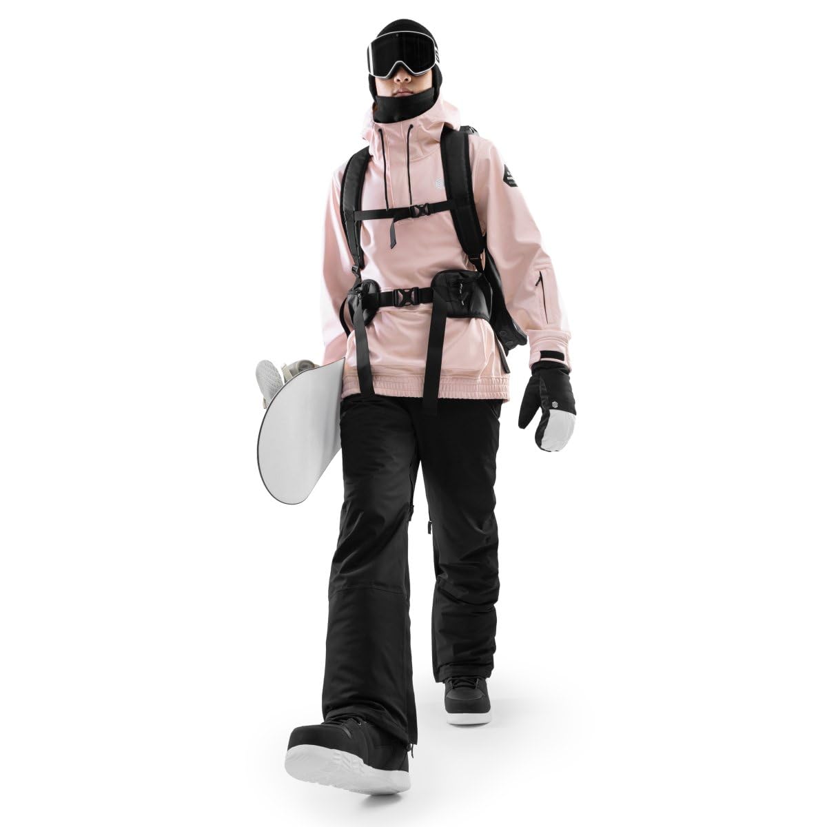 SIROKO - Snowboardjacke mit Kängurutasche W3 Arlberg