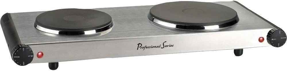 Professional Series PS77311 1500-Watt Tabletop Double Burner