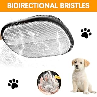 MHwan Tierhaarentferner Handschuh, 2 Stück Automatische Erfassung elektrostatischer Katzenhaarentferner, Verdickt, Keine Toten Ecken zur Haarentfernung, Leicht zu Reinigen und zu Verwenden