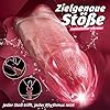 Realistischer Vibrator Dildo für Frauen mit 3 Stoßfunktion 9 Vibration 600 Stöße/Min klassische Anal Penis Dildos mit starkem Saugnapf Dildoschwanz Sexspielzeug für Frauen und Männer – Bild 5