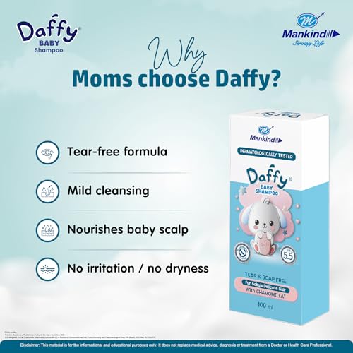 Image of Mankind Daffy Baby Shampoo 100 Ml