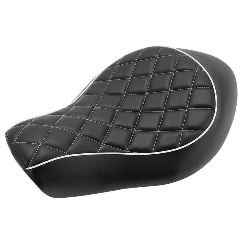 Coussin de siège moto solo noir pour Sportster XL 1200 883 Custom
