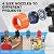 Cordless Paint Sprayer with 3000mAh, Electric Paint Sprayer Gun with 1200ML & 250ML Container, 4 Nozzles and 3 Patterns, Airless HVLP Paint Sprayer for Furniture,Cabinets,Walls,Door,Garden Chairs