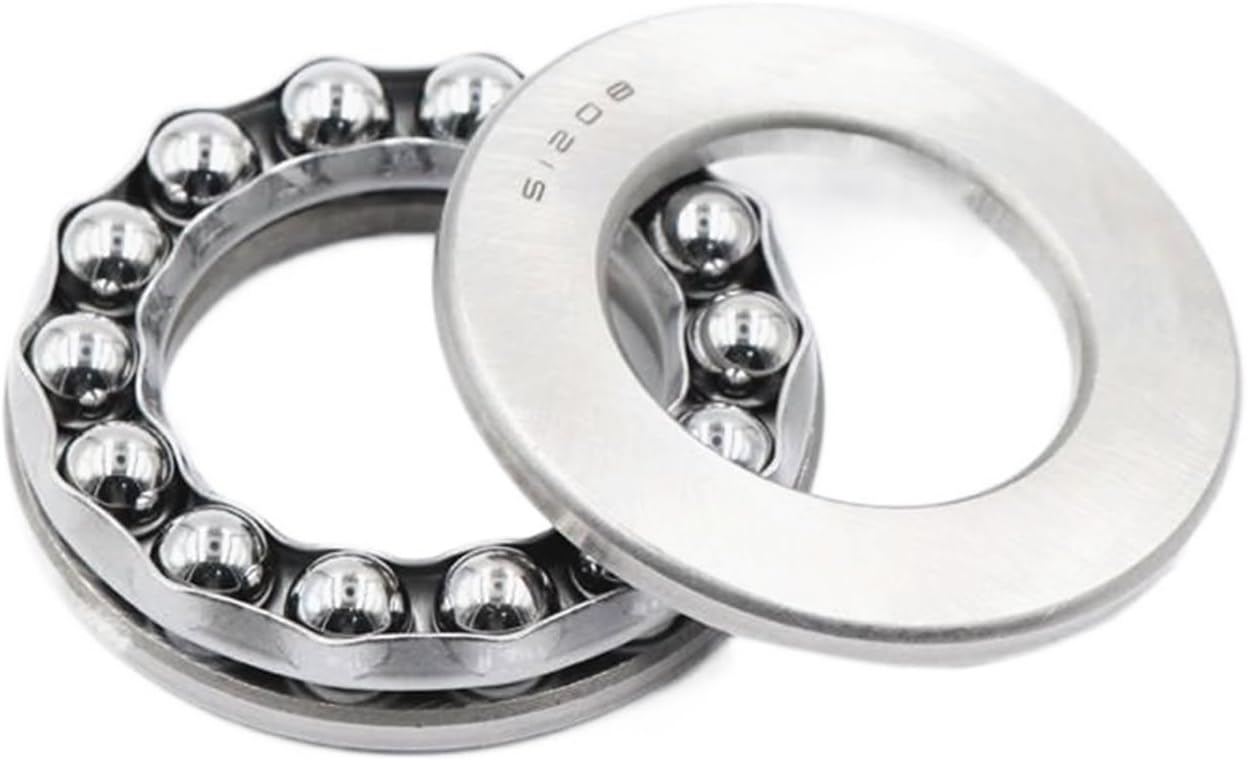 1pcs CNC Axial Ball Plain Thrust Ball Bearing 51200 51201 51202 51203 51204 51205 51206 (Size : 51201)