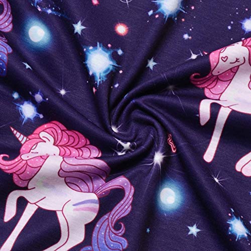 Matching Girls & Dolls Nightgown Star Unicorn Pajamas Pjs Kids Nightdress 12 13 #TOP5